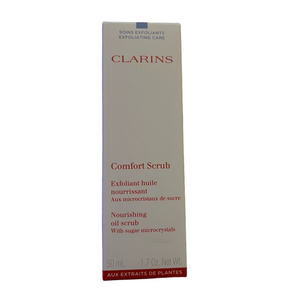 Brand New CLARINS COMFORT SCRUB - NOURISHING OIL SCRUB 50ML